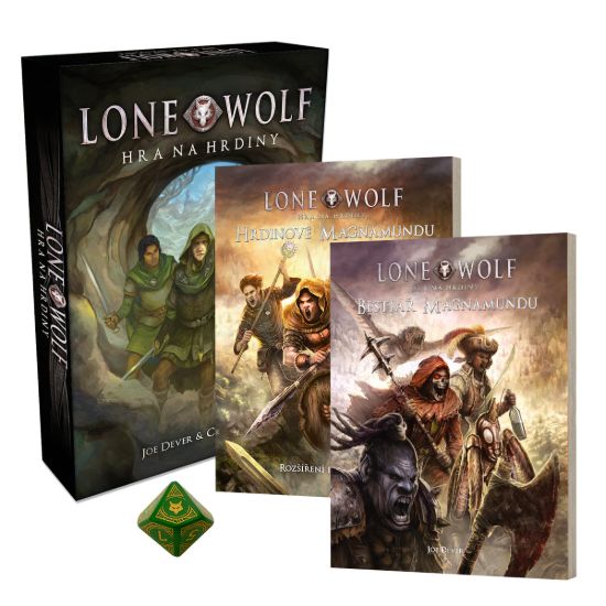 Obrázek Lone Wolf - hra na hrdiny - Kompletní edice