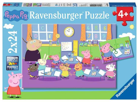 Obrázek Prasátko Peppa 2x24 dílků
