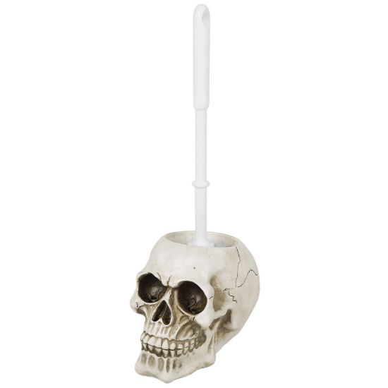 Obrázek Stojan na WC kartáč - Lebka