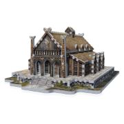 Obrázek 3D Puzzle Pán prstenů - Zlatá síň Edoras, 445 dílků