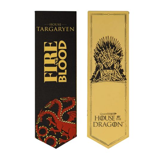 Obrázek Kovová záložka House of the Dragon - Targaryen