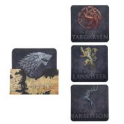 Obrázek Podtácky Game of Thrones - Znaky rodů (4 ks)