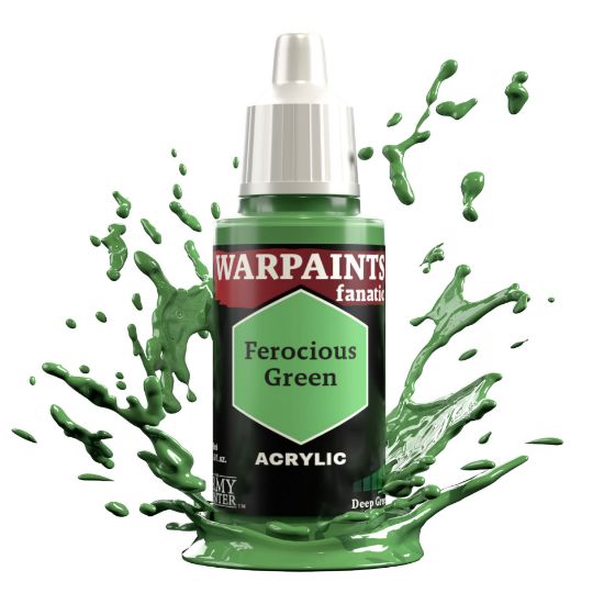 Obrázek Army Painter: Warpaints Fanatic - Ferocious Green