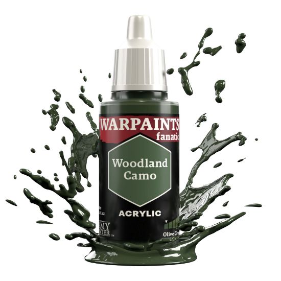 Obrázek Army Painter: Warpaints Fanatic - Woodland Camo