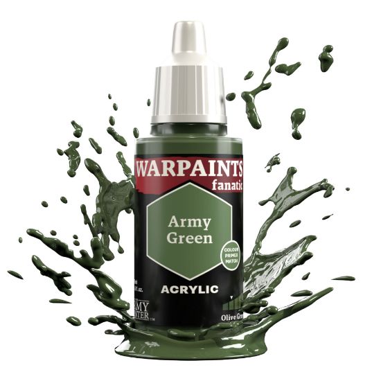 Obrázek Army Painter: Warpaints Fanatic - Army Green