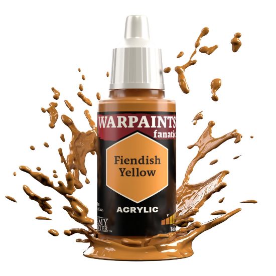 Obrázek Army Painter: Warpaints Fanatic - Fiendish Yellow