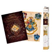 Obrázek Sada plakátů Harry Potter - Erb a Pobertův plánek (2 ks)