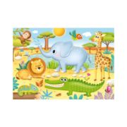 Obrázek První hraní: Africká zvířátka 15 maxi Puzzle