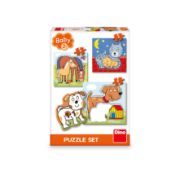 Obrázek Puzzle Zvířátka 3–5 dílků baby