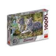 Obrázek Puzzle Bílí tygři 1000 dílků secret collection