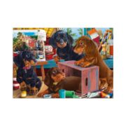 Obrázek Puzzle Jezevčíci 300 xl dílků
