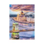 Obrázek Puzzle Budapešť – řetězový most 1000 dílků