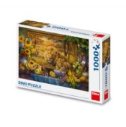 Obrázek Puzzle Z obrazu: Lvi 1000 dílků