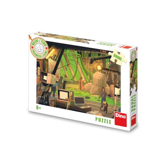 Obrázek Puzzle Najdi 10 předmětů - film 300 xl dílků
