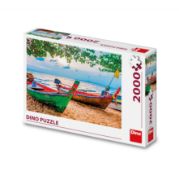 Obrázek Puzzle Rybářské loďky 2000 dílků