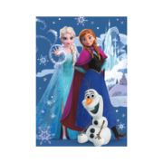 Obrázek Puzzle Frozen: Kouzelné sestry 100 xl dílků neon