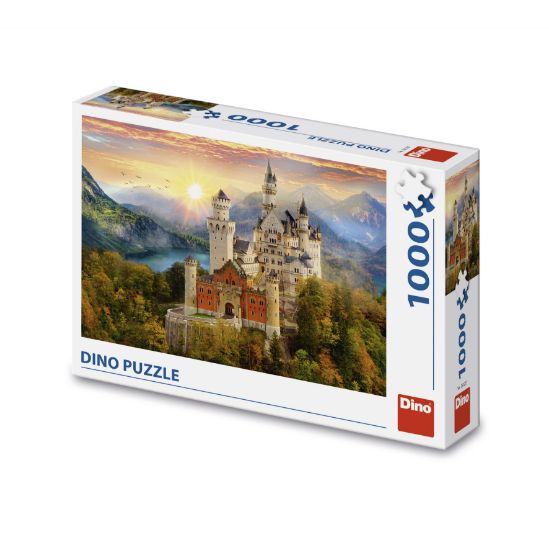 Obrázek Puzzle Malovaný Neuswanstein 1000 dílků