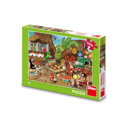 Obrázek Puzzle Krtek v kuchyni 100 xl dílků