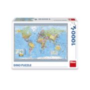 Obrázek Puzzle Politická mapa světa 1000 dílků