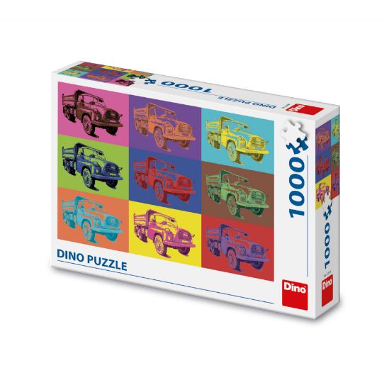 Obrázek Puzzle Pop Art Tatra 1000 dílků