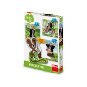 Obrázek Puzzle Krtek na louce baby 3–5 dílků baby