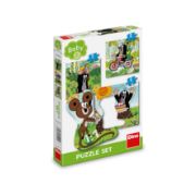 Obrázek Puzzle Krtek na louce baby 3–5 dílků baby