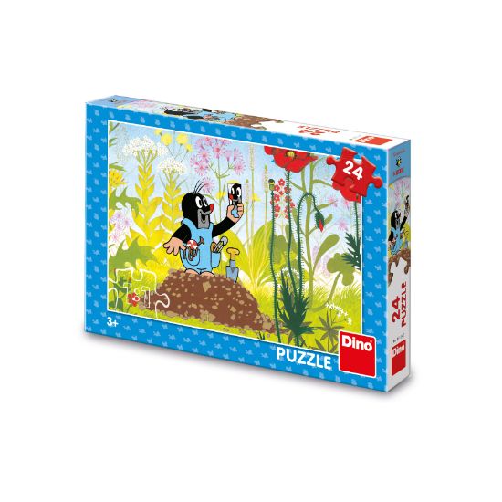 Obrázek Puzzle Krtek modrých v kalhotkách 24 dílků