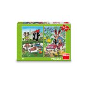 Obrázek Puzzle Krtek se raduje 2x48 dílků