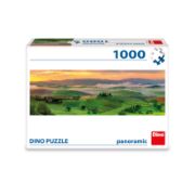 Obrázek Puzzle Západ slunce v horách 1000 dílků panoramic