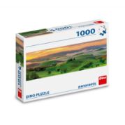 Obrázek Puzzle Západ slunce v horách 1000 dílků panoramic