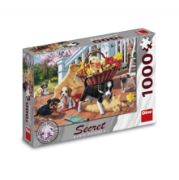 Obrázek Puzzle Štěňata 1000 dílků secret collection