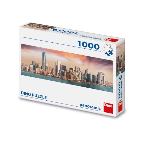 Obrázek Puzzle Manhattan za soumraku 1000 dílků panoramic