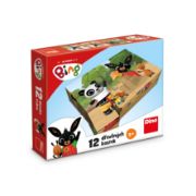 Obrázek Dřevěné licenční kostky Bing – 12 kostek