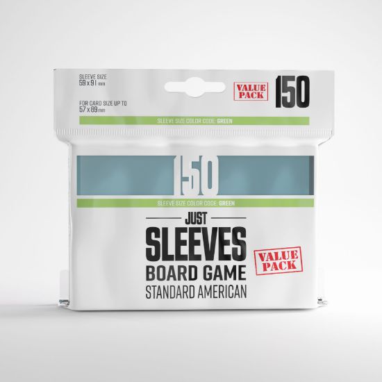 Obrázek Gamegenic: Just Sleeves - Standard American Value Pack (150)
