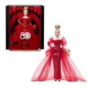 Obrázek Barbie panenka blondýnka 80. výročí mattel
