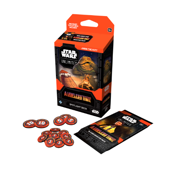 Obrázek SWU 07: Lawless time - Spotlight Deck Display - Jabba the hutt