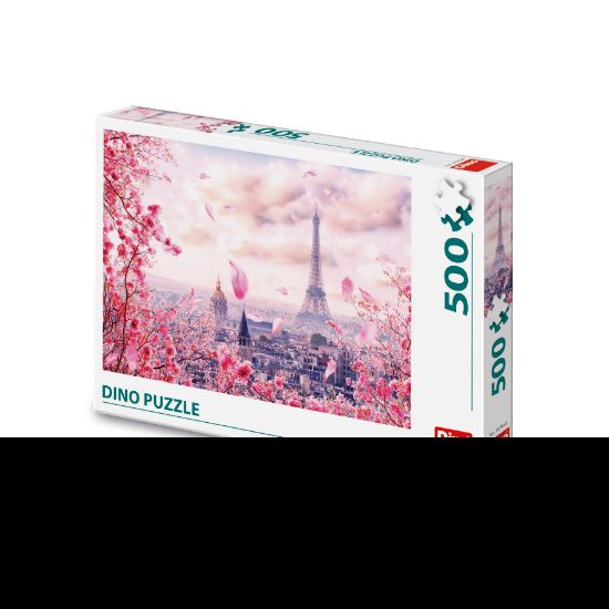 Obrázek Puzzle Eiffelovka v růžovém 500 dílků