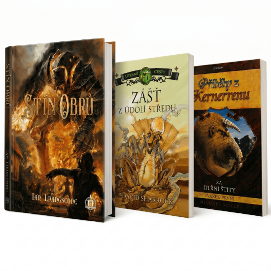 Obrázek Fantasy gamebooky: Klasická RPG sada 3 knih
