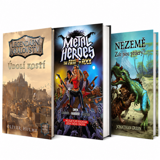 Obrázek Gamebooky pro experty: Náročná sada 3 knih