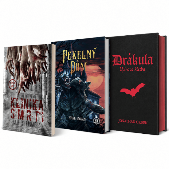 Obrázek Hororové gamebooky: Temná sada 3 knih
