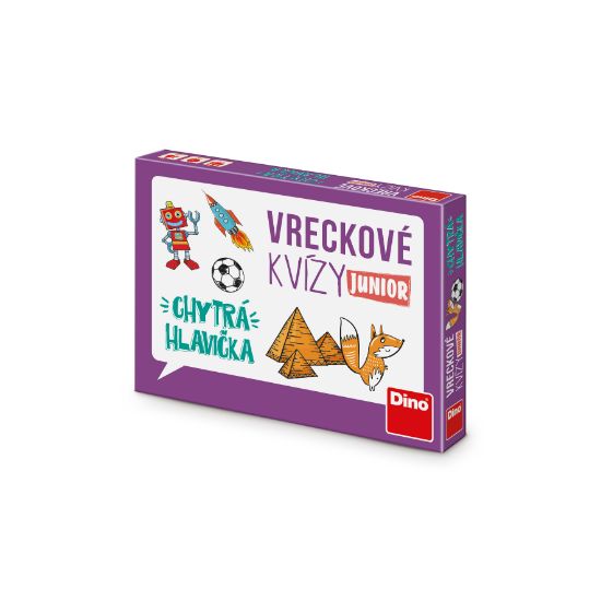 Obrázek Vreckové kvízy junior – Chytrá hlavička  SK
