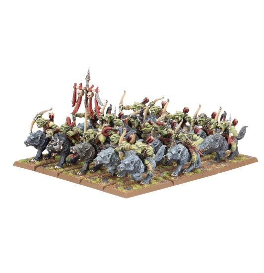 Obrázek O&G TRIBES: GOBLIN WOLF RIDER MOB