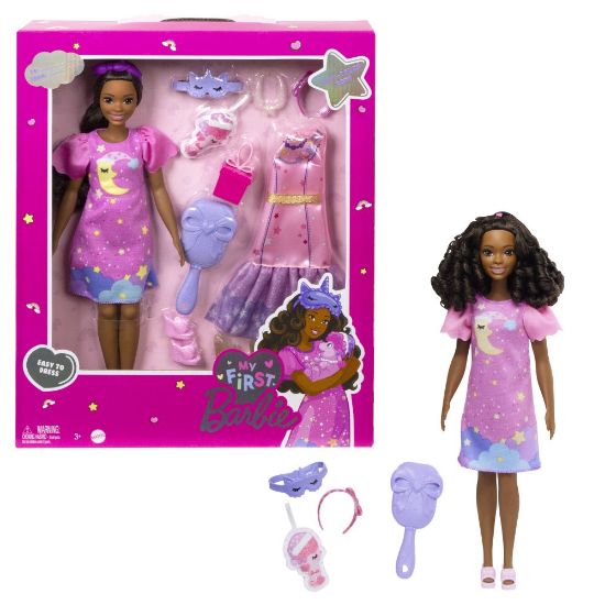 Obrázek BRB MOJE PRVNÍ BARBIE PANENKA DEN A NOC - RŮŽOVÁ