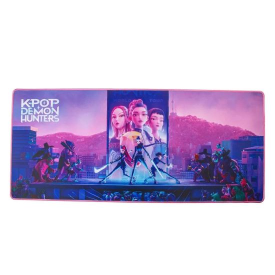 Obrázek Podložka pod myš a klávesnici KPop Demon Hunters - Huntr/x