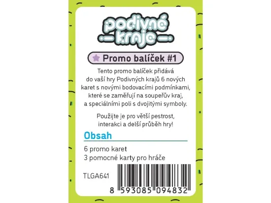 Obrázek Podivné kraje: Promo balíček 1
