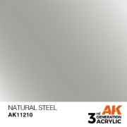 Obrázek AK Interactive: General Series - Metallic Natural Steel