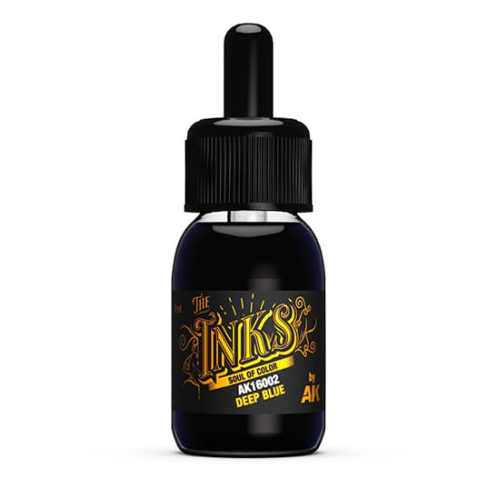Obrázek AK Interactive: Inks - Deep Blue