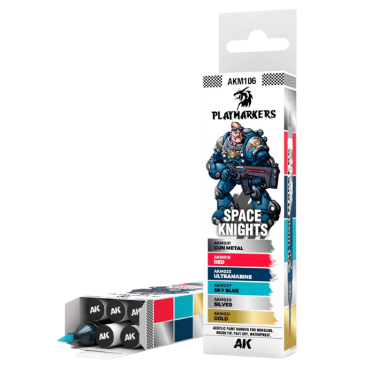 Obrázek AK Interactive: Playmarkers Set - Space Knights (6 barev)