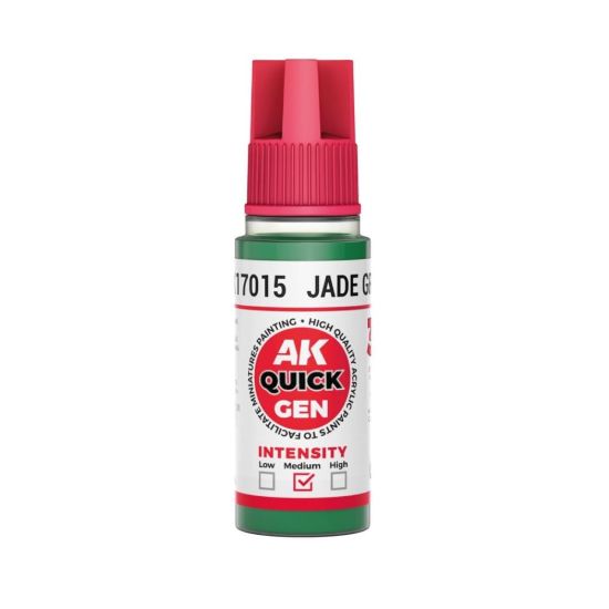 Obrázek AK Interactive: Quick Gen - Jade Green 18 ml