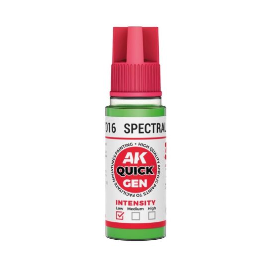 Obrázek AK Interactive: Quick Gen - Spectral Green 18 ml
